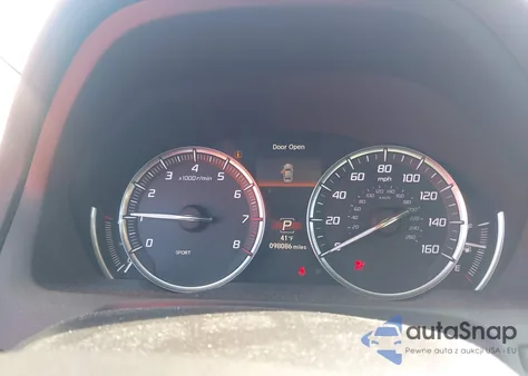 2015 Acura Tlx V6 Advance z USA, uszkodzony, nr VIN 19UUB2F75FA002696